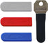 Key Blade Cover - Silicone Sheath Protector for Car, Bike, or House Keys. Anti-Scratch Sheath. Cut to Fit. 1-2 Keys...