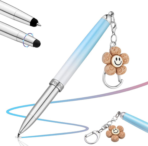 Capacitive Stylus Pen, Honiha 3-in-1 High Precision Stylus Pens for Touch Screens, Disc & Rubber Tip Universal Touch Screen Pen for iPhone/iPad/An...