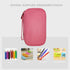Electronics Organizer Bag Case Pouch Cable Charger Organizer Case Travel Shockproof Cord Carrying Case for Earphone Powerbank USB Hard Drive SD Ca...