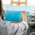 MaxGear Canvas for Painting 9"x12", 9 Pack Painting Canvas Panels, 100% Cotton Blank Flat Art Canvases for Painting for Acrylics Oil Watercolor Te...