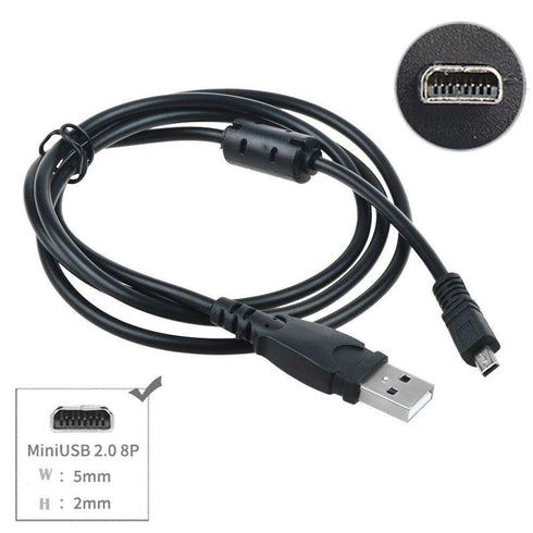 3ft USB Data Charger Cable for Nikon Coolpix S2600 S2500 S3000 S3200 S4300 S6100...