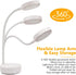 2 Pack LED Desk Lamp, Table Lamp, Desk Lamps for Home Office, 3 Brightness Levels with USB Charging Port, Desk Light Touch Control with Adjustable...