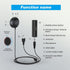 Bluetooth 5.0 Car Kit, AUX Bluetooth Adapter for Car with Ground Loop Noise Isolator for Handsfree Calls and Music Streaming,Voice Assistant,Car B...
