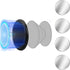 Magnetic Accessories compatible with pop-socket+ 4 Metal Plates, Ultimate Convenience for Hands-Free Use Anytime Anywhere, Ideal for Gym, Bathroom...
