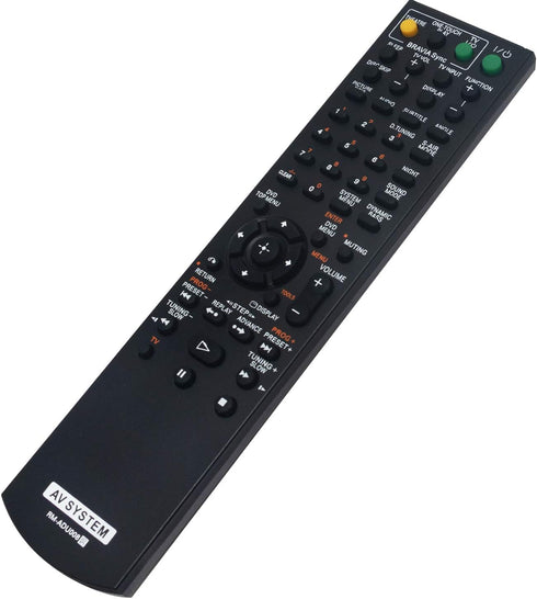 RM-ADU008 Replaced Remote Control fit for Sony DVD Home Theater Systems DAVDZ570 DAVDZ370 DAVDZ270 HCDDZ270 SSTS80...