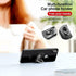 Finger Ring Holder Stand Car Air Metal Plate Rotating Magnetic Grip Portable for Cell Phone Ring Holder Finger Kickstand...