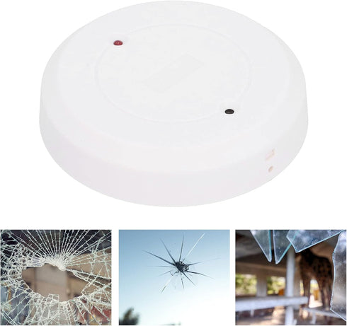 Glass Break Noise Sensor, Strong Detection High Sensitivity Ultrahigh Sensitivity Glass Alarm for Family Safety...