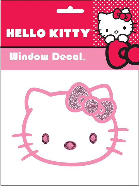 CHROMA 001122 Cling Bling 'Hello Kitty' Decal Pink, 4" x 5"...