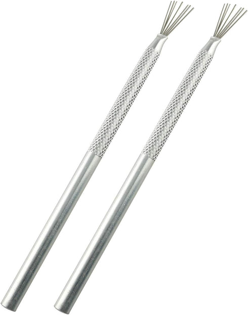 Tegg Clay Needle Tool 2PCS Feather Wire Texture Tool for Clay Sculpting Texturing Modeling...