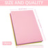 Whaline 18Pcs Pastel Felt Fabric Sheets Pink Blue Assorted Soft Thick Craft Felt Pack for Spring Summer Valentine's Day Easter DIY Craft Sewing Pa...