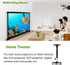 Mini Ceiling Wall Projector Mount Stand 360° Rotation Tripod Mount Compatible with Most Mini Projectors Digital Camera Camcorder (215mm, Black)...
