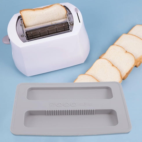 HEMOTON 2 Slice Toaster Lid Silicone Toaster Lid 2 Slice Toaster Appliance Top Cover Toaster Cover Bread Maker Cover Bread Machine Cover Sandwich ...