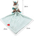 LETTON Toys Horse Snuggler,Baby Blankie Plushy Security Blanket(Green)...