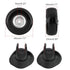OCGIG 45mm x 18mm Set of 4 Luggage Suitcase Replacement Wheels Rubber Swivel Caster Wheels Axles Repair Kit...