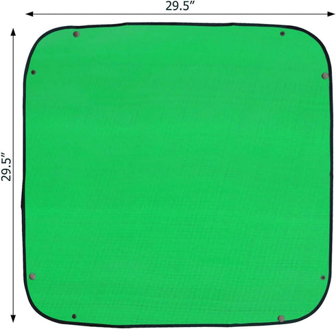 X-AT 29.5"x29.5" Foldable Gardening Mat,Plant Repotting Mat,Waterproof Thicken PE Mat, Anti Dirty Tarp...