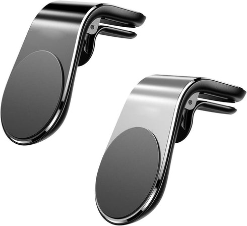 1Pc Black Universal Phone Holder Clip Car Air Vent Magnetic Mount Holder Bracket for Cell Phone GPS Suporte Celular Car Phone Holder, Cell Phone A...