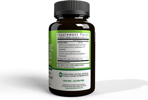 Windmill Turmeric Complex 1500 Mg With Black Pepper Capsules, 60.0 Count...