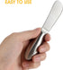 2 Pcs Butter Knife Little Cheese Spreader Knives Stainless Steel Spreader Knife Set Cocktail Knives for Condiments Cheese Charcuterie Board Jam Pa...