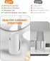 Bathroom Cup Dispenser, 3oz-4oz Ceramic Paper Cup Holder, Small Countertop Mouthwash Dixie Cups Accessories, for Vanity Countertops, Bathroom, Kit...