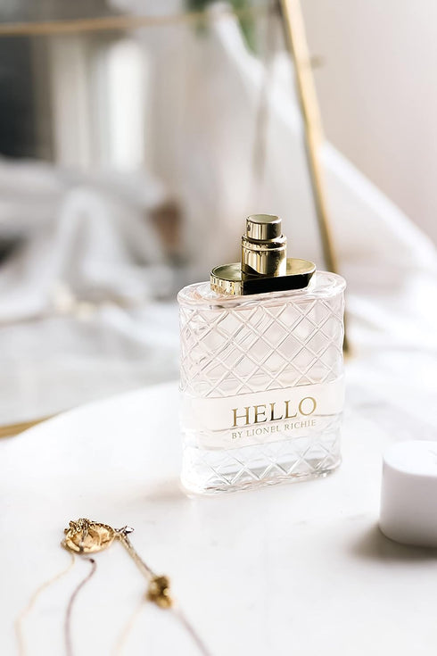 Lionel Richie Hello for Women - A Lush, Sweet, And Indulgent Fragrance - Light, Romantic Floral Chypre Eau De Toilette With Notes Of Pear And Jasm...