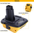 2 Packs DCA1820 Battery Adapter Compatible with Dewalt 18V Tools, Convert 20V Lithium Batteries DCB203 DCB204 DCB206 to Replacement for Dewalt 18 ...