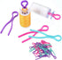 Bouclel Keep Your Bobbin Threads Matched Up with Your Thread SpoolsBobbin Buddies Set of 30-Pack Sewing Machine Quilting Supplies Sewing Products ...