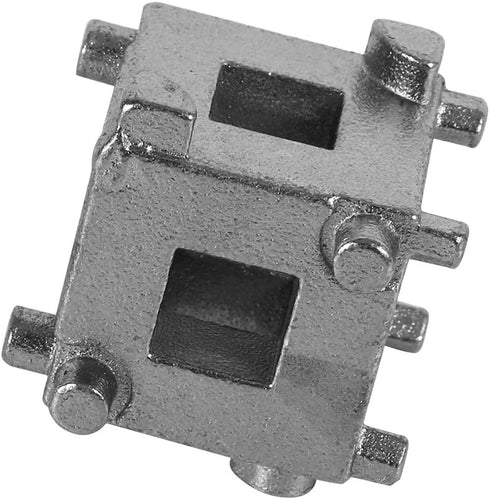 for oemtools rear disc brake tool Car Brake Calliper Adaptor,Carbon Steel Rear Disc Brake Piston Retractor Tool Wind Back Cube Calliper Adaptor Si...