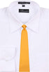 Mens Solid Color Clip On Easy to Remove Clip Necktie Ties...