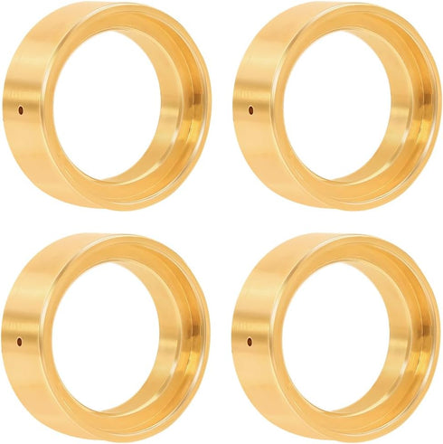 35g/pcs Brass Beadlock Clamp Wheel Weights Inner Rings for 1/18 RC Crawler TRX4M Stock Tires Upgrade...