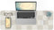 Non-Slip Desk mat, Leather desk mat, Waterproof PU Leather Desk pad Protector, Large Mouse pad, Easy Clean Laptop Desk Writing Mat for Work/Home/D...