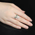 Daisy Anxiety Relieve Rings - 925 Sterling Silver You Are My Sunshine Sunflower Fidget Jewelry ADHD Stress Relieving Spinner Ring for Women...