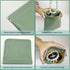 3 PCS Small Makeup Bag for Purse, Pocket Cosmetic Bag Mini Portable Cosmetic Bags for Women, Waterproof Leather No Zipper Self-Closing Portable Tr...