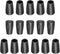 Hiking Pole Replacement Tips 16 Pack Rubber Tips for Walking Sticks Tips Trekking Pole Tips Trekking Stick End Protectors...