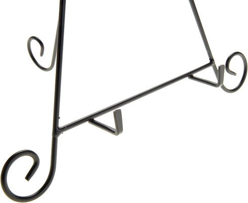 PowerTRC 12" Iron Display Stand for Holding Pictures, Books, Plates, Art, and More...