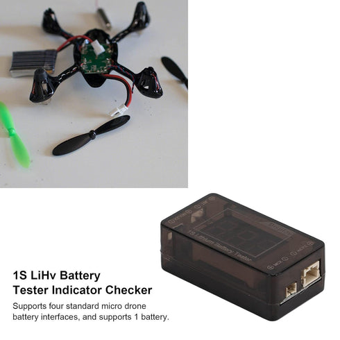 VGEBY 1S Lithium Battery Tester, Plastic Battery Tester Indicator Checker for MOLEX MCPX MCX Plug...