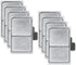 HiTauing 8 Pack Filter Cartridges Compatible with Top Fin EF-S Element and BF5 BETTAFLO...