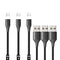 N. NETDOT Magnetic Charging Cable, Gen10 Nylon Braided Magnetic Phone Charger Compatible with USB-C,Type C Devices and Phones(3.3ft/3 pack black)...