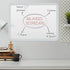 Mr. Pen- Dry Erase Board, 12.5" x 9.5" with 8 Dry Erase Markers and 2 Board Magnets, Small Whiteboard, Mini White Board, White Board Dry Erase, Sm...
