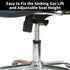 Fix Sinking Office Chair Clamps 2 Pcs Gas Lift Cylinder Piston Stoppers Replacement Parts for Heavy Duty Office Chairs Cylinder Removal Tool...