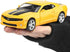 1/36 Scale Chevrolet Camaro Casting Car Model, Camaro Bumblebee Zinc Alloy Toy Car for Kids, Pull Back Vehicles Toy Car for Toddlers Kids Boys Gir...
