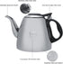 1.2l 1.5L Stovetop Teapot Stainl Steel Stove top Teapot Tea Coffee Pot Kettle Heat Resist Handle(1.5L)...