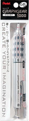 Pentel Packaged Graph Gear 1000 Automatic Drafting Pencil, 0.5mm, Grey Accents, 1 Pencil (XPG1015)...