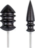 AUEAR, 2 Pack Leather Burnished Bits for Rotary Burnisher Tools PU Burnishing Tips Clean Edges of DIY Crafts Projects...