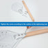 Pizza Turning Peel Perforated Pizza Turner Round Metal Aluminum Turning Peel Paddle with 16 Inch Anti-scalding Non-slip Durable Wooden Handle for ...