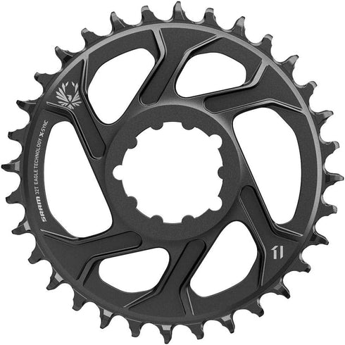 SRAM X-Sync 2 Eagle Cold Forged Direct Mount Chainring 30T Boost 3mm Offset...