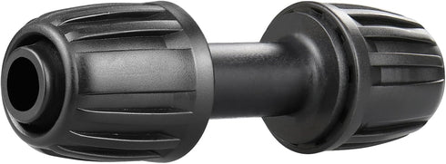 Drip Irrigation Fittings for 1/2 Inch Drip Tubing (1/2" ID x 0.65" OD)?1/2'' Drip Line Couplings Anti-drop Locked Nut Barbed Straight Coupling Con...