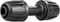 Drip Irrigation Fittings for 1/2 Inch Drip Tubing (1/2" ID x 0.65" OD)?1/2'' Drip Line Couplings Anti-drop Locked Nut Barbed Straight Coupling Con...