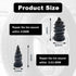 40Pcs Tire Repair Rubber Nail, Rubber Screw Tire Plugs Self-Service Vacuum Tire Repair Nail Kit Tires Quick Puncture Repair Tools for Auto Truck, ...