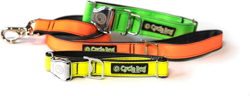 RCM-HMR-M Hot Pink MAX Reflective Bottle Opener Dog Collar with Airline, Medium (12"-21")...