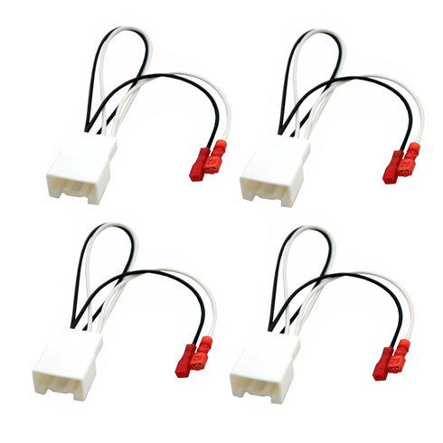 4 Pack 72-5602 Car Replacement Door Speaker Wiring Harness Plug Connector for 2011-2021 Ford F-150 Fusion Escape Focus Bronco Mustang Mondeo MK4 M...